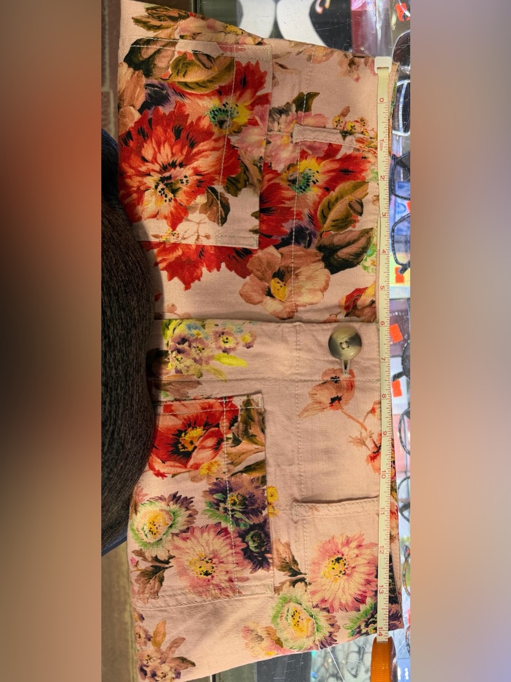 Maeve the Colette pants Anthropologie high rise
Beachy linen print - Picture 7 of 7